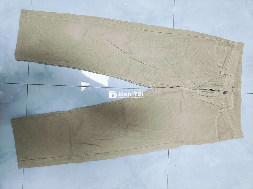 2 quần nhung tăm ống rộng size 30/31.2 cái 180k