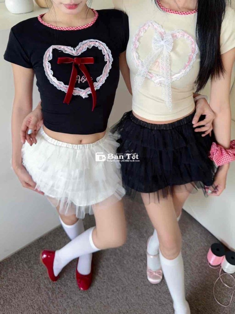 Áo thun nữ dáng ôm