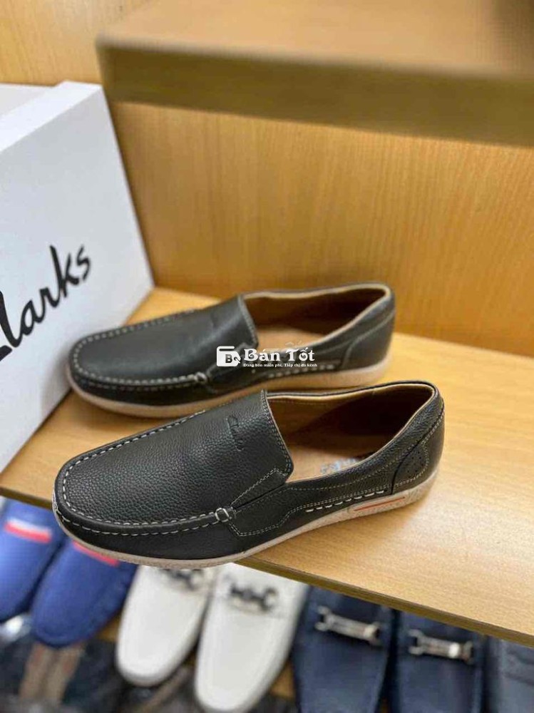 Giày Mọi Clarks Xanh Rêu
