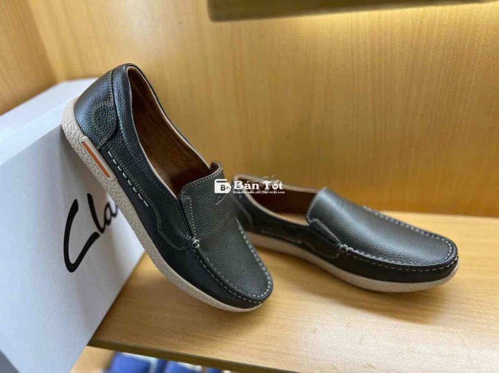 Giày Mọi Clarks Xanh Rêu