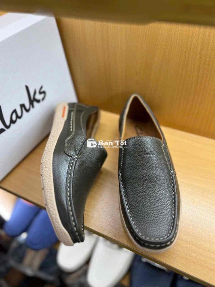 Giày Mọi Clarks Xanh Rêu