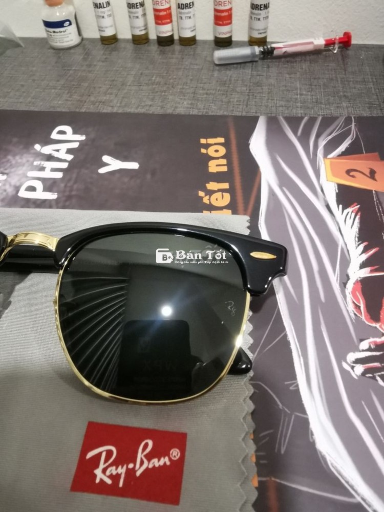 CẦN NHƯỢNG LẠI KÍNH MÁT RAYBAN 3016 CLUBMASTER