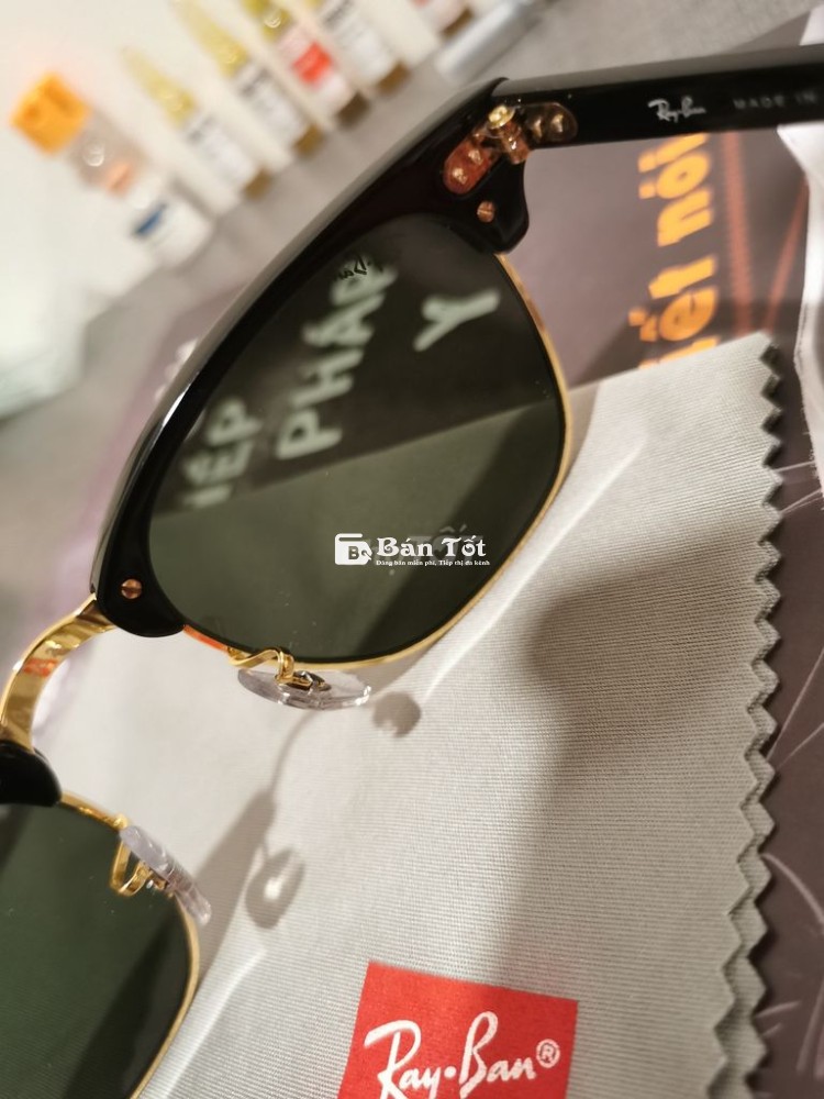 CẦN NHƯỢNG LẠI KÍNH MÁT RAYBAN 3016 CLUBMASTER
