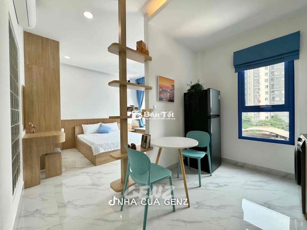CHO THUÊ CĂN HỘ 1PN TÁCH BẾP VIBE CỰC CHILL NGAY TRUNG TÂM QUẬN 1