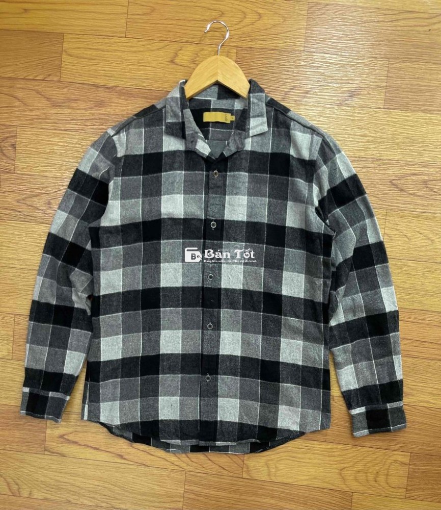 Áo Sơ Mi Flannel Chất Wool Chính Hãng 🔥 CK Flannel Shirt 🔥