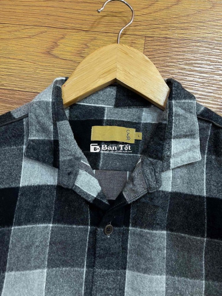 Áo Sơ Mi Flannel Chất Wool Chính Hãng 🔥 CK Flannel Shirt 🔥