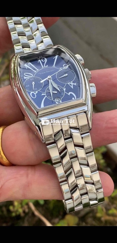 Đồng hồ Yves.Bertelin sz 35*52 phom thùng rượu  