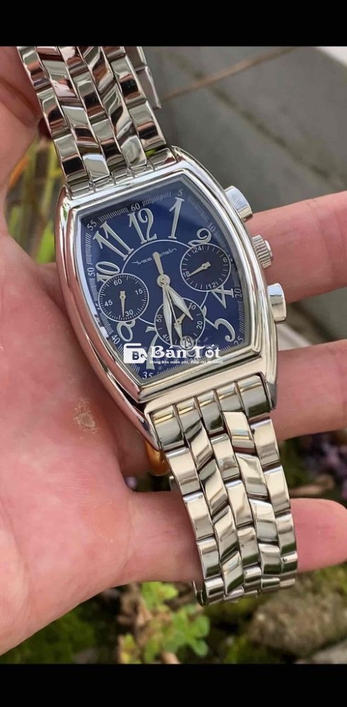 Đồng hồ Yves.Bertelin sz 35*52 phom thùng rượu  