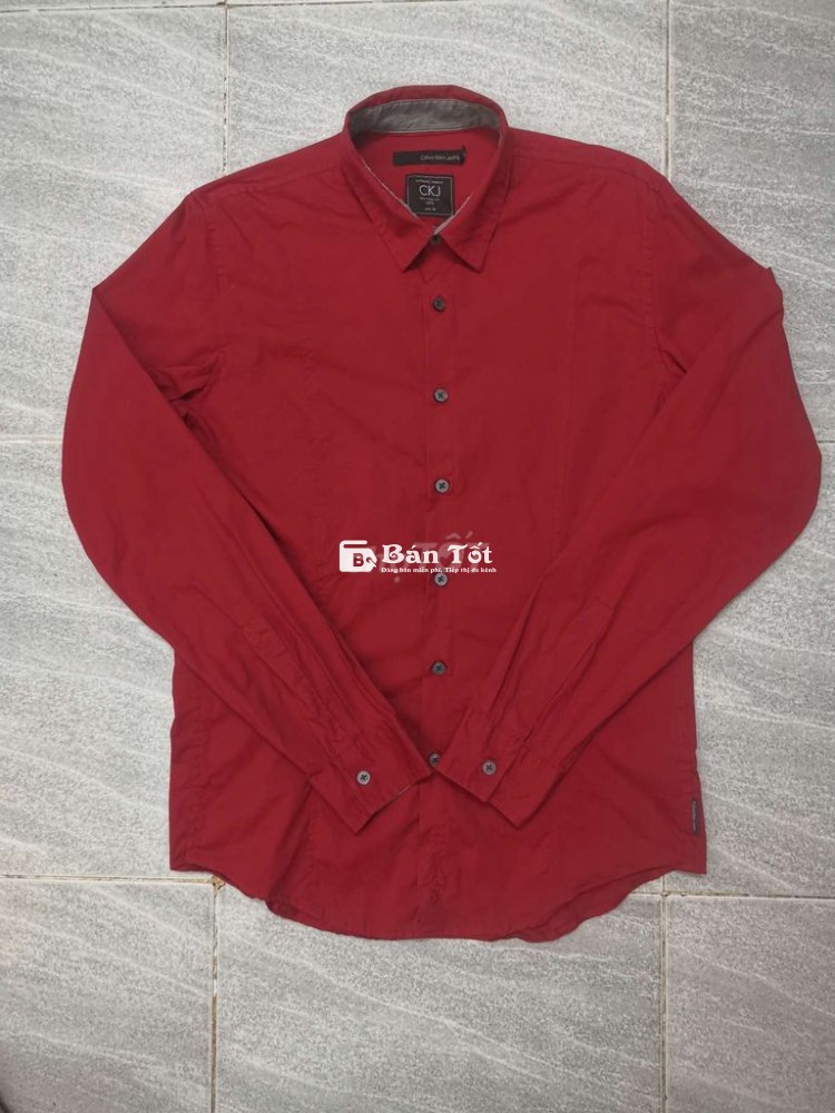 Áo sơmi Calvin Klein Jeans U.S Made Slim Fit form M - Thanh lý hàng chính hãng  