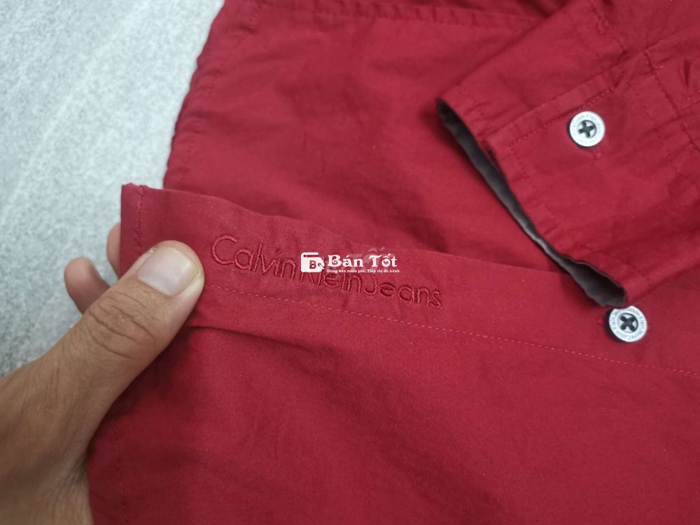 Áo sơmi Calvin Klein Jeans U.S Made Slim Fit form M - Thanh lý hàng chính hãng  