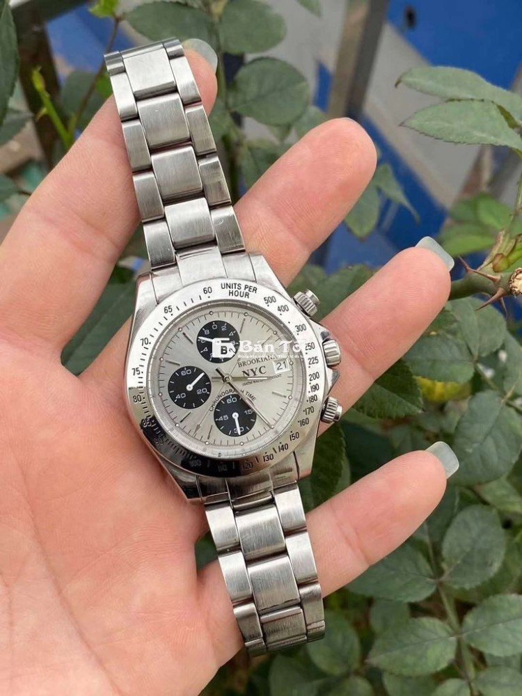 Đồng Hồ NYC Brookiana Chronograph - Hàng Si Đẹp Mới Cao