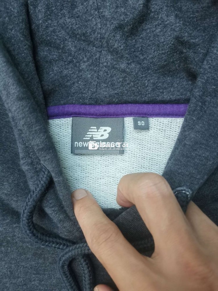 Áo Hoodie Nỉ New Balance SportMade Chính Hãng - Size M - Thanh Lý