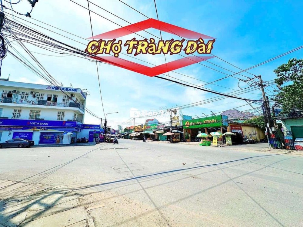 BÁN NHÀ TRẢNG DÀI, SỔ HỒNG THỔ CƯ, ĐƯỜNG NHỰA RỘNG 6m, SÂN OTO BÁN TẢI