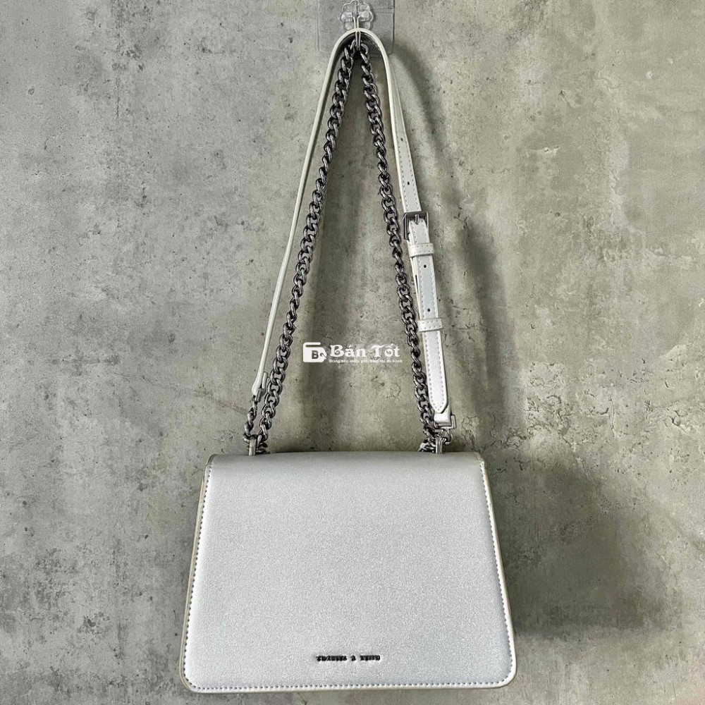 Túi Charles & Keith - Màu bạc (CHÍNH HÃNG)  