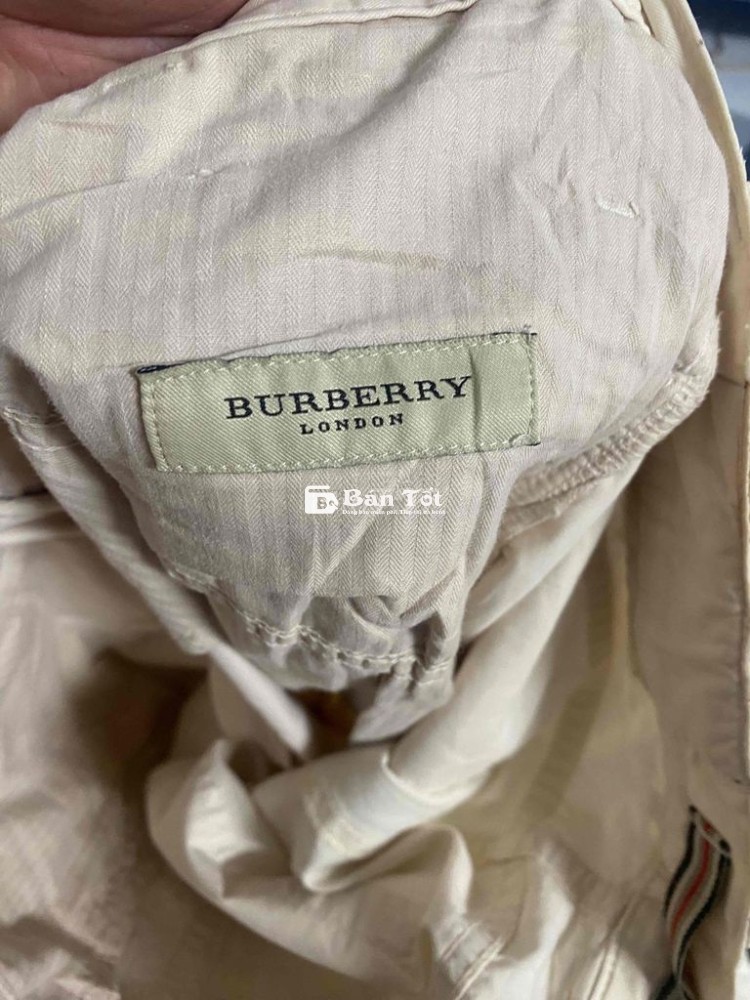 Quần Burberry Chính Hãng - Quần Kaki Size XL (Eo 88-90) - 75-80kg Mặc Đẹp  