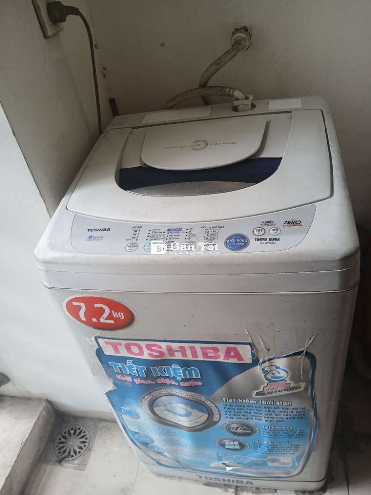 Thanh lý máy giặt Toshiba 7.2kg còn rất êm