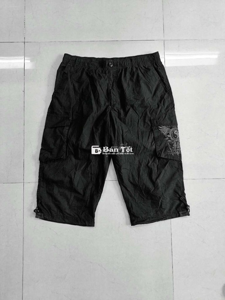 Quần shorts kaki túi hộp